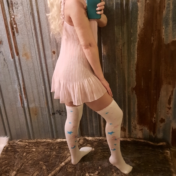 Unicorn Over the Knee Stockings - Picture 4 of 8